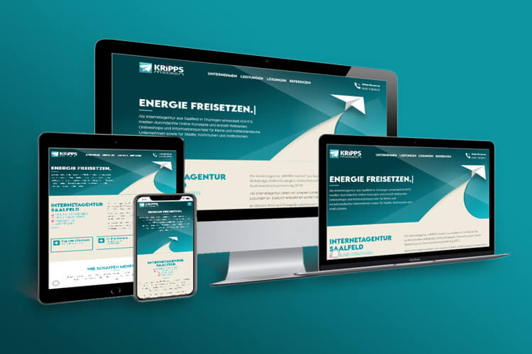 Relaunch der Agenturwebseite von KRiPPS medien